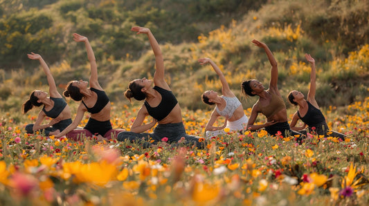 Sunrise Yoga in the Flower Patch - The Paddock Lal Lal